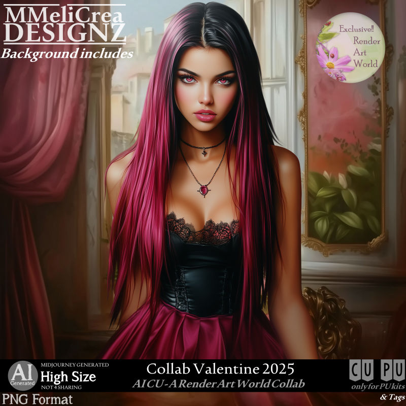 Render Art and Scrap World Valentine 2025